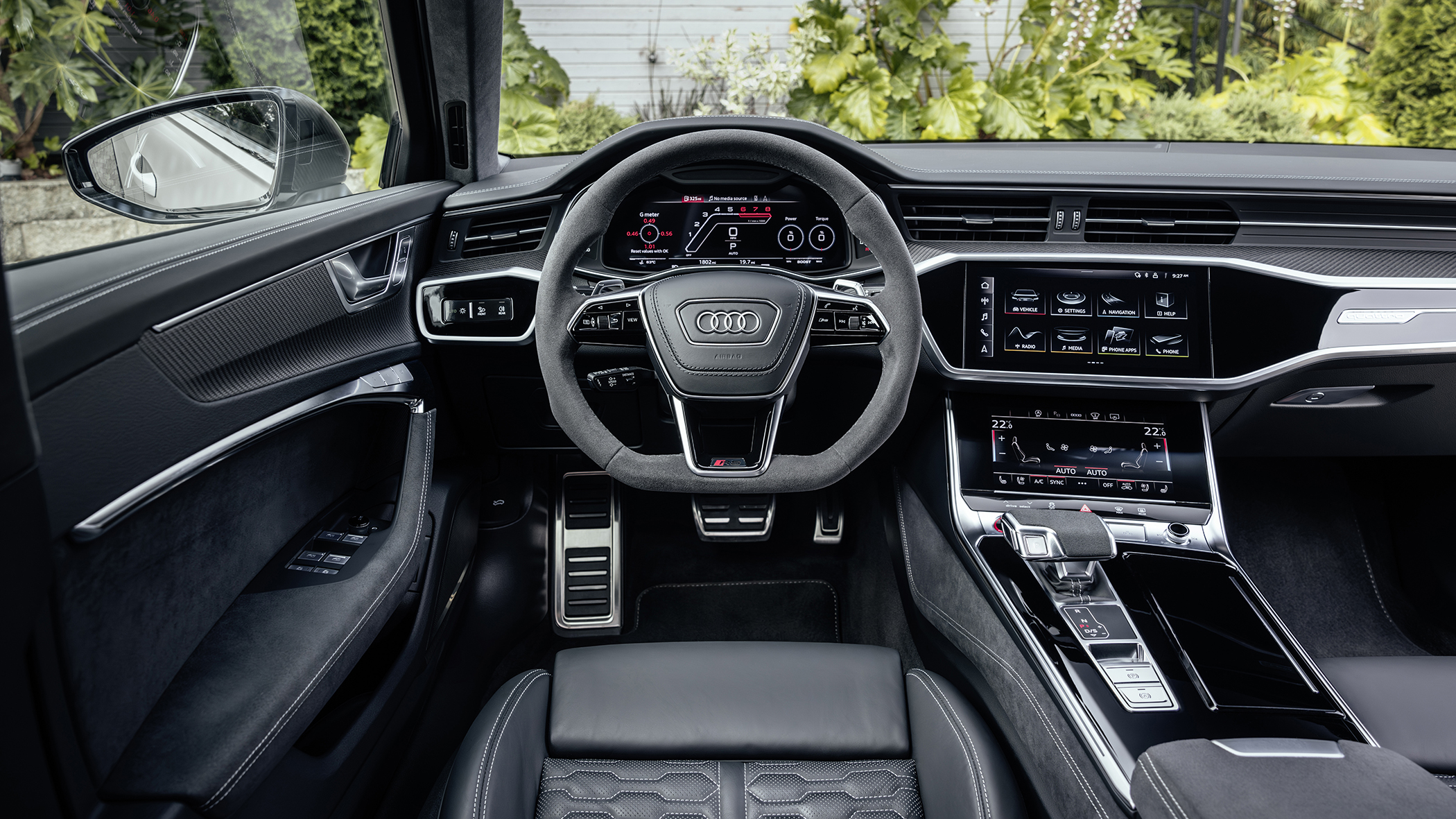 Audi RS6 Interior Layout & Technology Top Gear